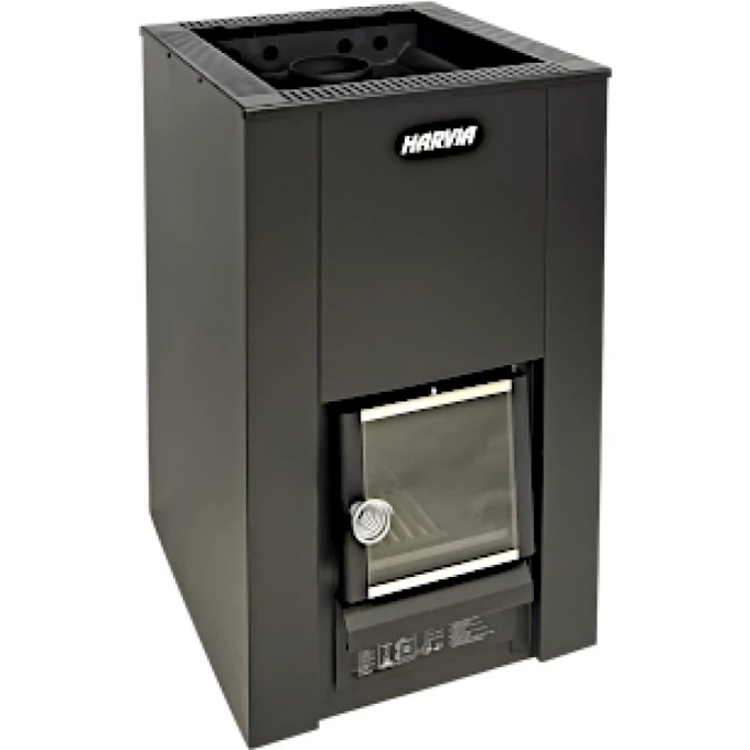 Дровяная печь для бани HARVIA 16 Black WK160B Дровяная печь для бани HARVIA 16 Black WK160B